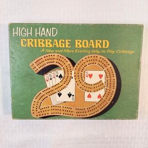 Vintage High Hand Cribbage Game Pacific Game Co USA 3 Player
